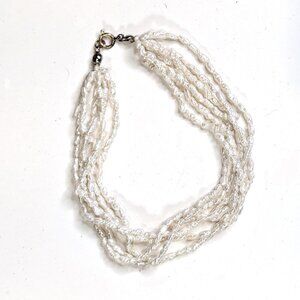 Six strand Baroque pearl bracelet